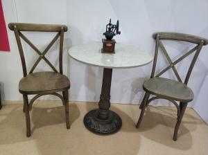 China Rustic Bar Table legs Cast Iron Antique Table base Commercial Furniture Parts wholesale