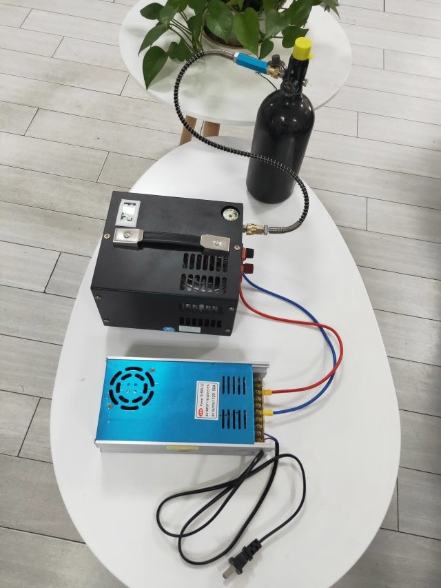 new style 12V 160W Oil - Free Diaphragm Electric Vacuum Pump Diving System with Hose Regulator