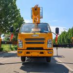 Cheap price aerial platform lift truck / aerial work vehicle