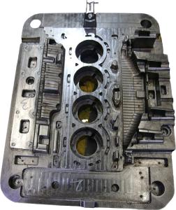 China CNC Machining Aluminum Alloy Casting Cylinder Head Mold Heat Treatment wholesale