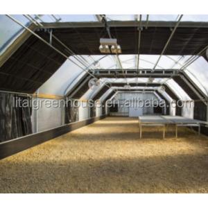 Vegetable Fruits Flowers Agricultural Light Deprivation Greenhouse with Plastic