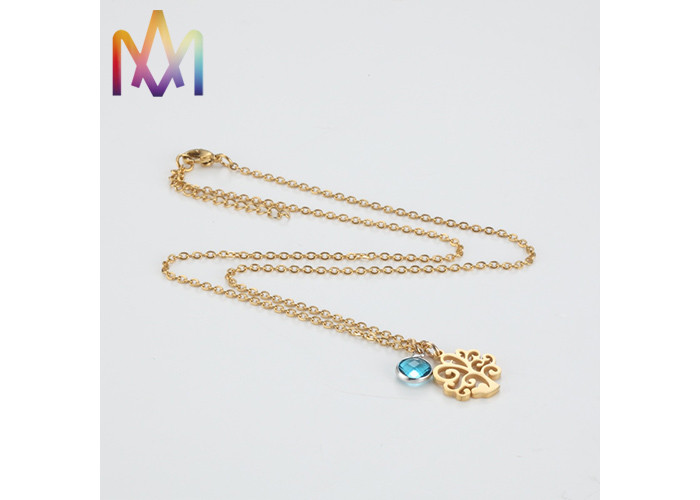 Clavicle Womens Engraved Necklace