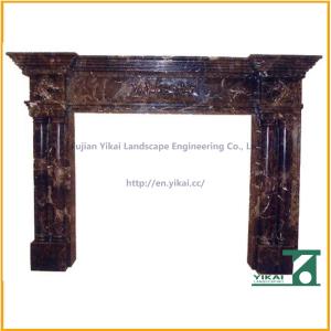China Stone Marble Electric Fireplace wholesale