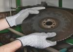 Gray Pu Coated Hand Gloves 13 G Gangue Customized Logo CE Approved