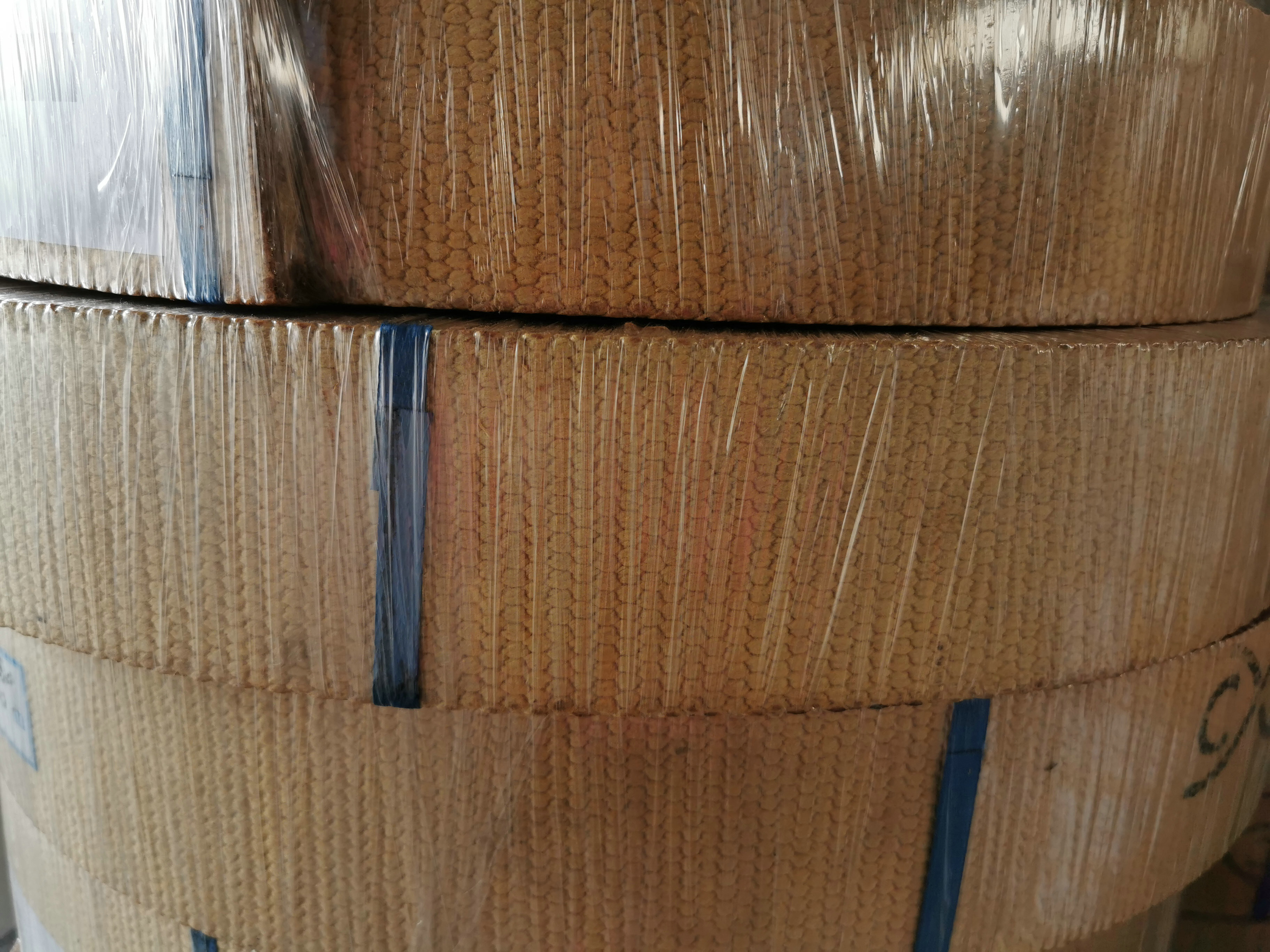 Asbestos Free Woven Brass Wire Reinforced Brake Lining Roll 10 Meters