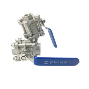 China Grooved End Stainless Steel Valves Female Threaded 1/2 Inch wholesale