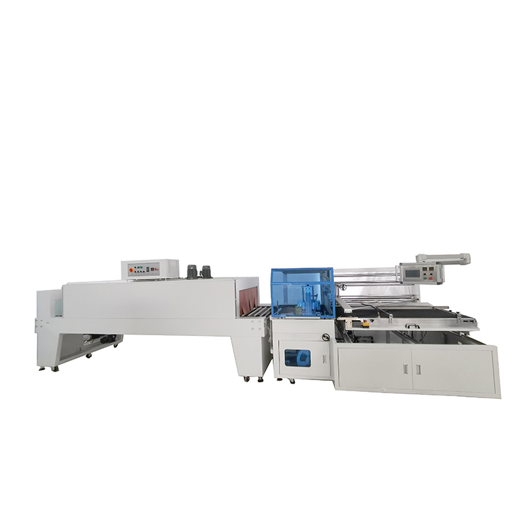 Automatic Up And Down Sealing PVC OPP PE Film Heat Shrink Wrapping Package Machine