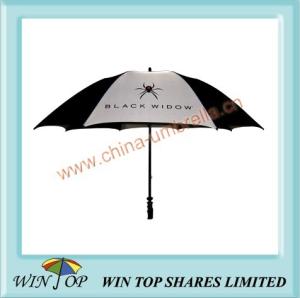 China Arc 62&quot; Fiberglass Golf Umbrella for Black Widow wholesale