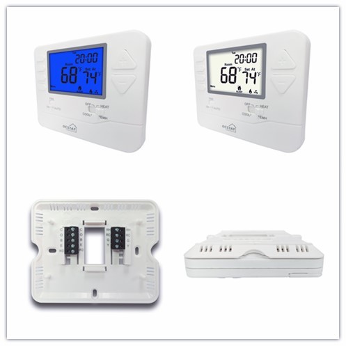 24 Vac Heat Pump Multi Stage Thermostat For Cooling And Heating