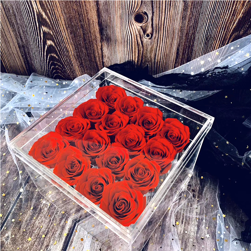 2020 New Year Love Gift Preserved Rose Flower Wedding Souvenirs For Guest