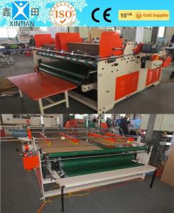 China Small Paperboard Carton Folder Gluer Strong Adhesive Gluing 1500x1100mm wholesale