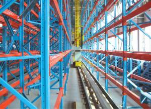 China OEM Storage Yellow Blue Fully Automated Warehouse System ASRS wholesale
