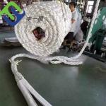 8 Strand Polyester Mooring Ropes UV Resistant Abrasion Resistant