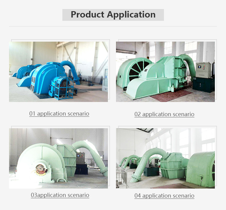 93% Efficiency 1000KW Pelton Turbine Generator