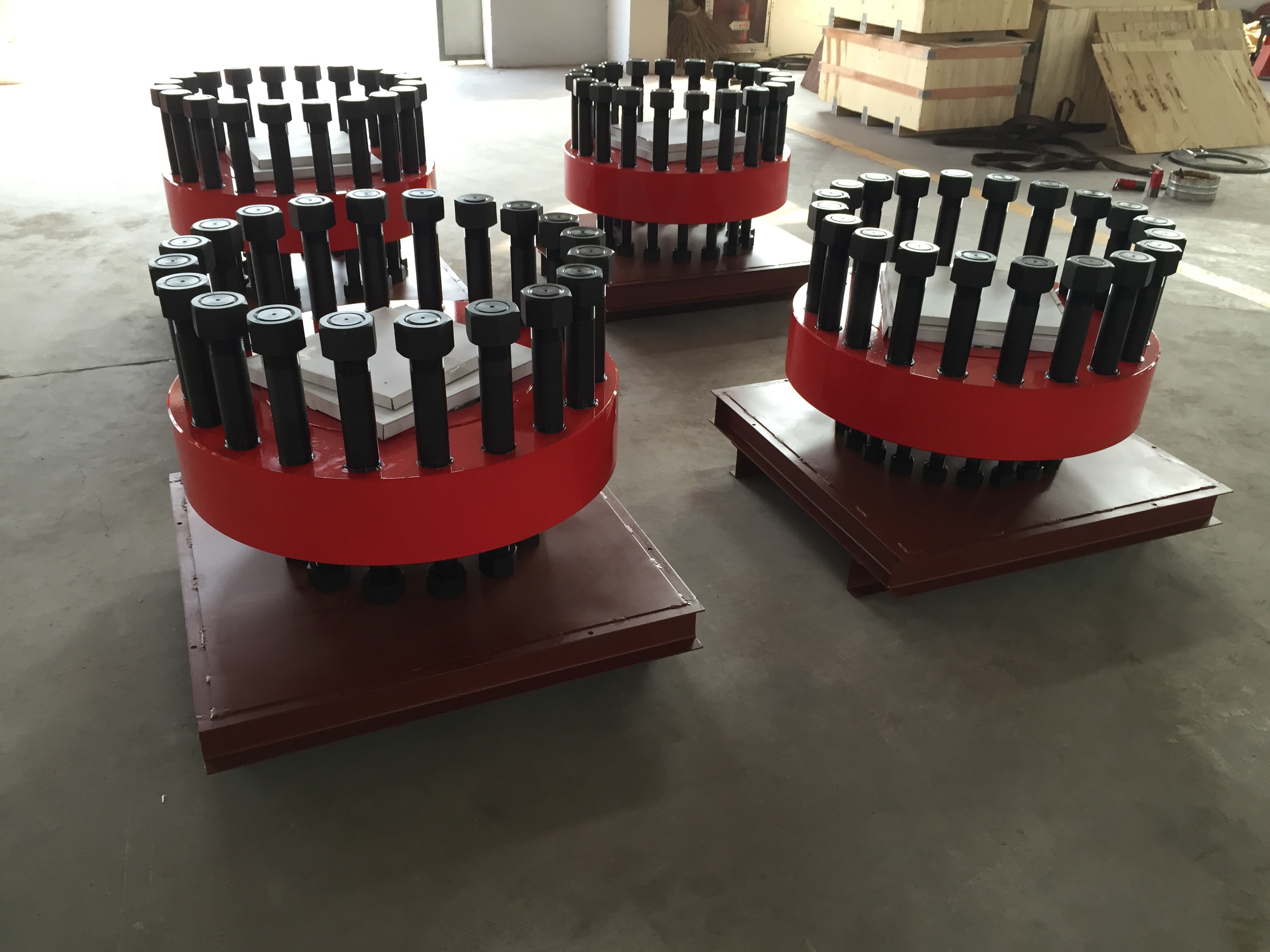 Christmas Tree Connection Wellhead Adapter Flange 11" X 10000 Psi - 7 1 / 16" X 10000psi