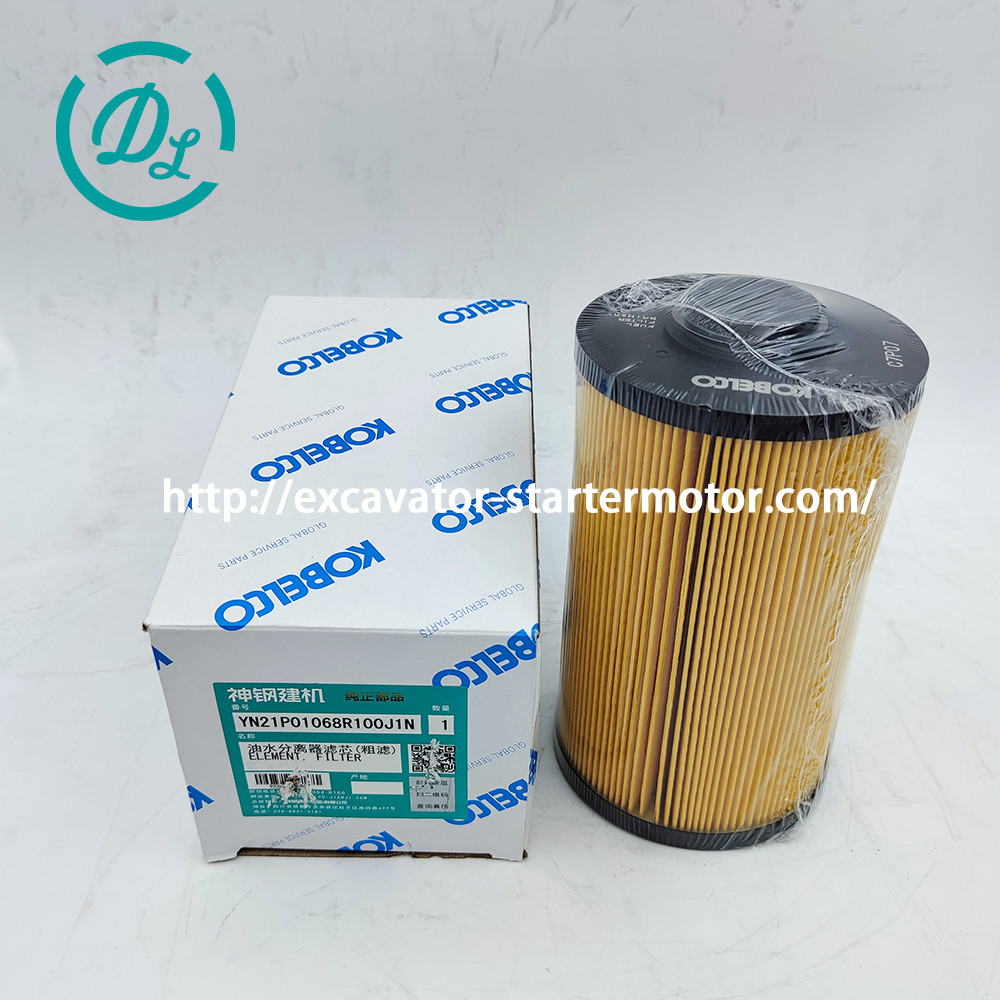 YN21P01068R100J1N Excavator Water/Fuel Filter Kobelco SK200-8