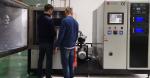 Automotive Wheel PVD Hard Chrome Vacuum Metalizing Machine , DC Magnetron