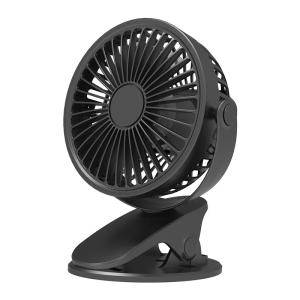 China Plastic Rechargeable Clip Fan USB Powered Mini Portable Fan Clip 3600mAh wholesale