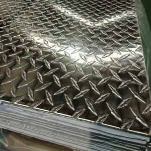 China Diamond Checkered 6061-T6 Aluminum Thread Plate Non Slip Aluminum Sheet 6.0*1219*2438MM wholesale