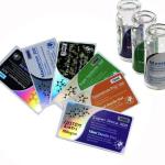 3x6cm Hologram Vial Label , UV Printing Essential Oil Bottle Labels