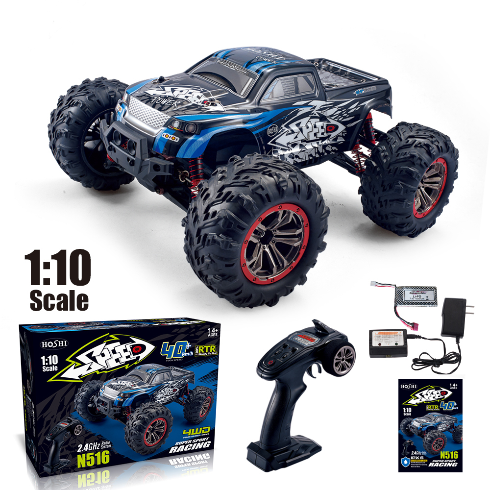 N516 2.4G 1/10 Scale Remote Control RC Car Off Road Radio Controlled Cars 80M