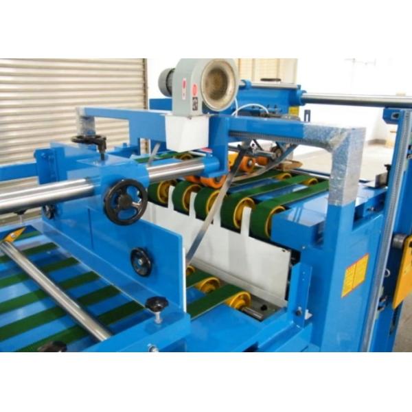 Semi Automatic Folder Gluer Machine , Corrugated Cardboard Making Machine