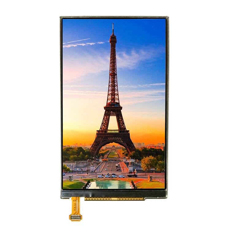 3.95 inch AMOLED display front view