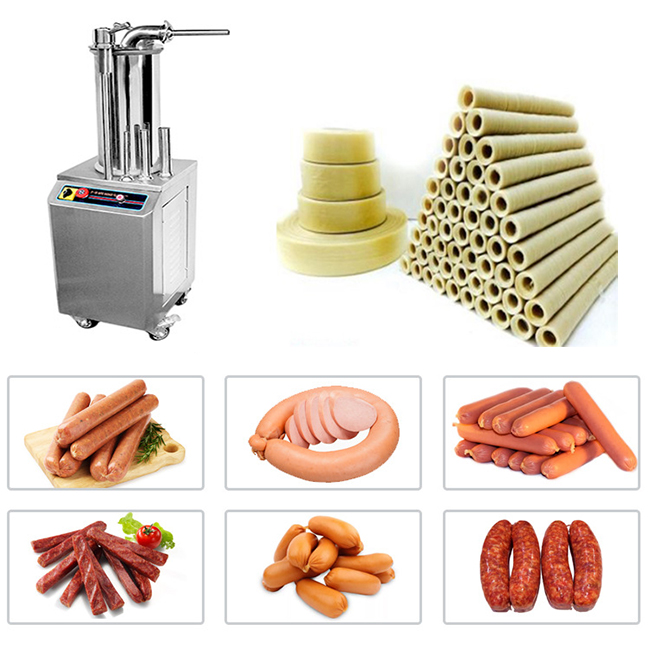 OEM Sausage Packaging Clear 19mm Collagen Casings