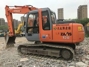 China Shoe Size 600mm 2013 Year 12 Ton ZX120 Used Hitachi Excavator wholesale