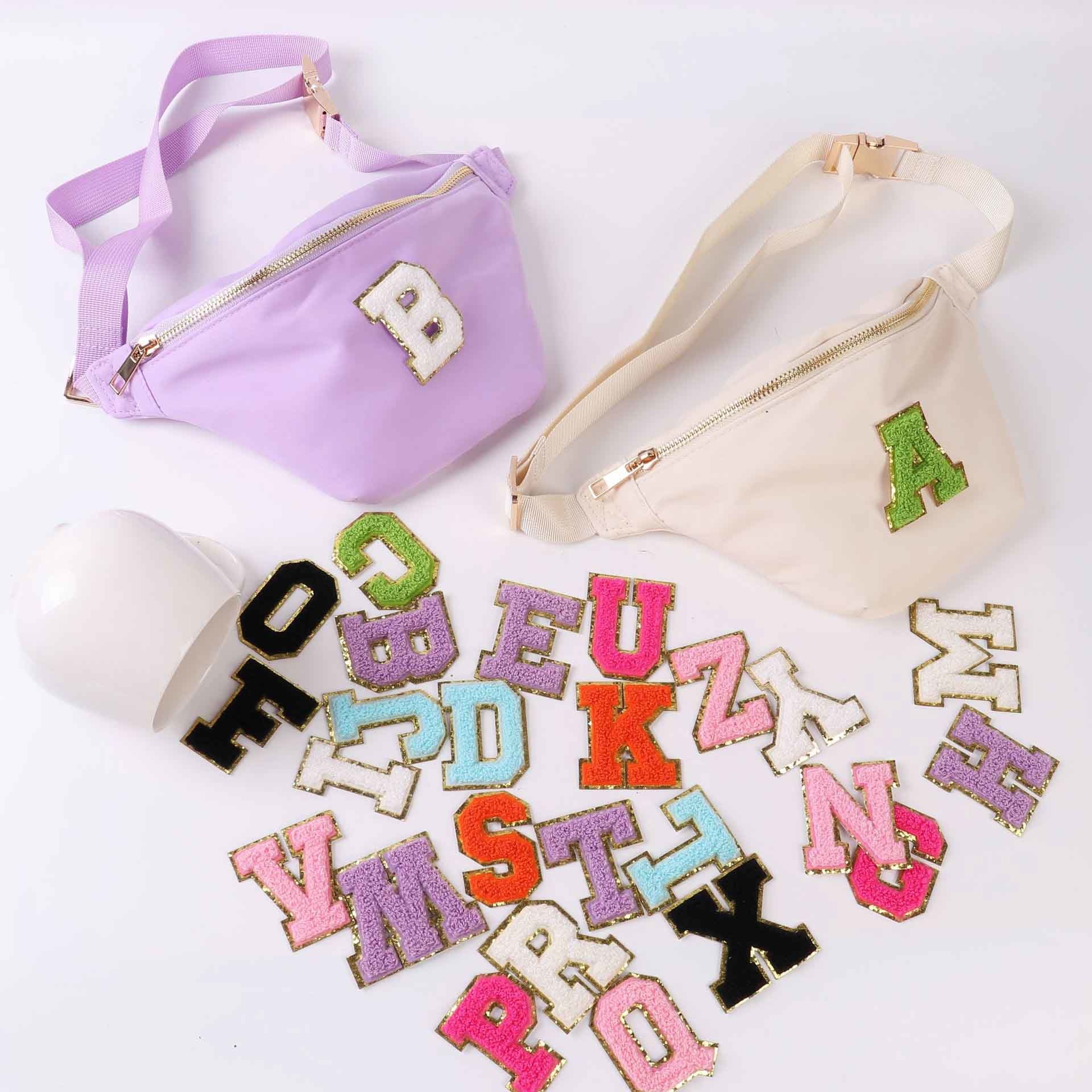 5'' Embroidered Letters Logo Patch , Baseball Patches For Jackets OEM ODM