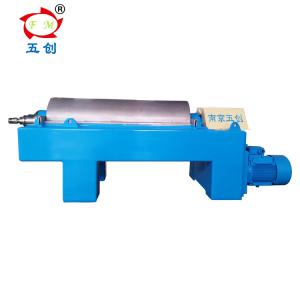 solid liquid 2 phase separation horizontal sedimenting decenter centrifuge