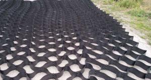 China Double Smooth Confinement System Hdpe Cellweb 100mm ODM wholesale