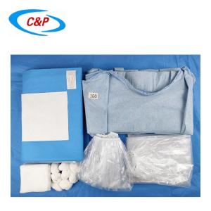 China Hospital Angiography Fenestrated Sterile Drape Pack Sterilized By EO wholesale
