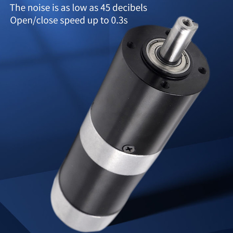 Small DC Servo Motor 100 Watt 57mm 1/26 Reduction Ratio 9.3Nm Output Torque