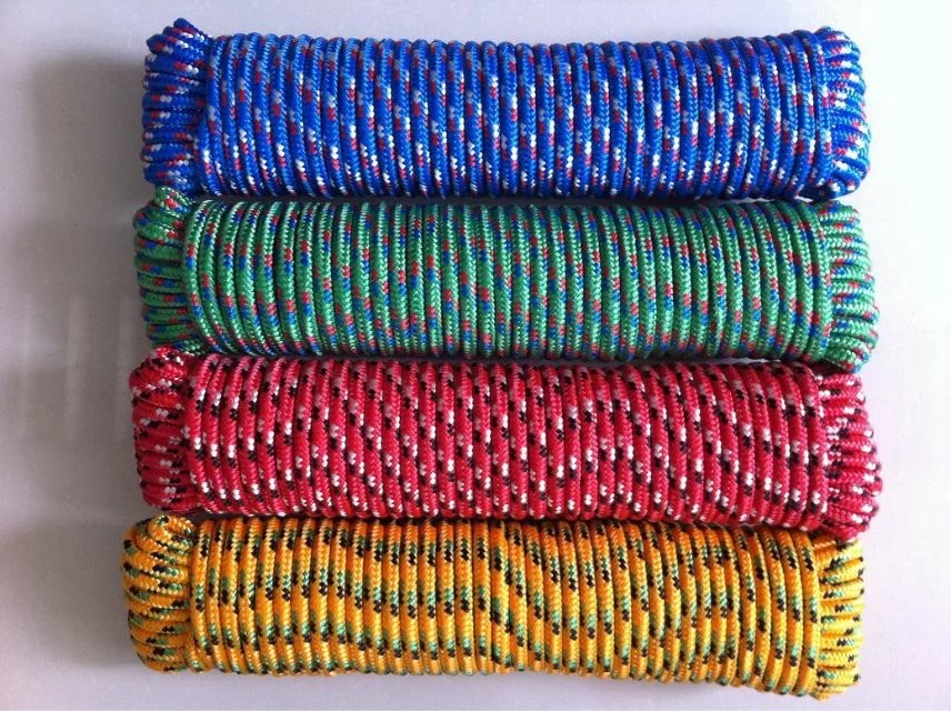 Colored Polypropylene Diamond Braided Rope 4mm-28mm