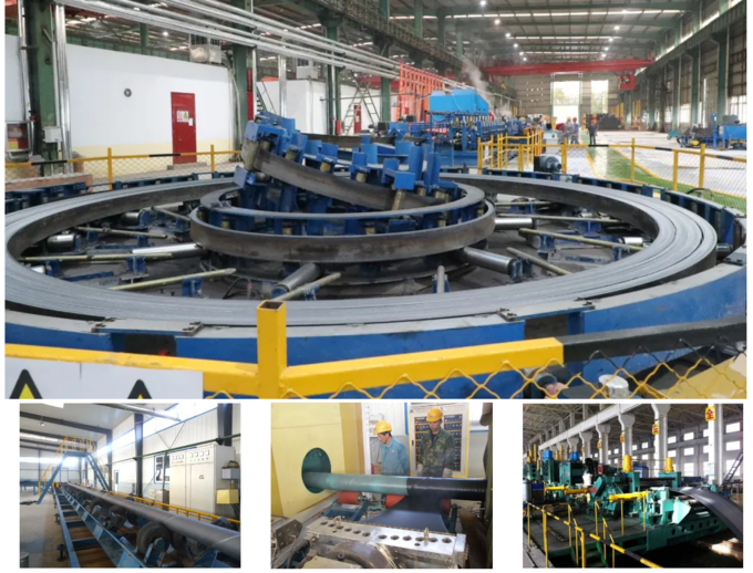 Q195 Q235B A53 Grb  Spiral Welded Seamless Carbon Steel Tube fr building 2