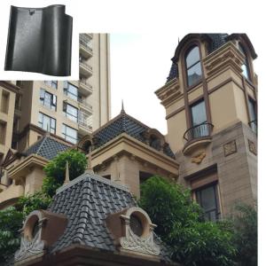 China Clay Roof Tile House Roofing Shingles Ceramic Spanish Mold S Tiles 220*220mm wholesale
