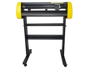 China CE Yellow 4M 630mm Vinyl Sticker Printer And Cutter wholesale