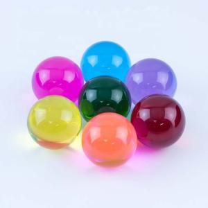 China dia18mm -dia200mm Acrylic Resin Ball Large Clear Contact Juggling Ball wholesale