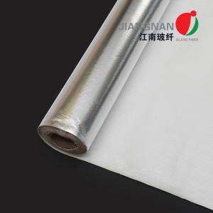 China 3732 0.4mm Heat Insulation Aluminum Foil Fiberglass Cloth 550C High Thermal Flange Cover wholesale