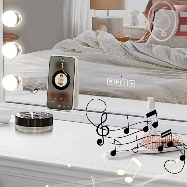 Makeup Hollywood Mirror 80 X 60 Rechargeable Vanity Mirror