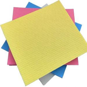 China Scratch Proof Casabella Cellulose Sponge Cloths Washable Compostable Dish Cloths wholesale