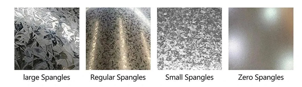 Galvanized Surface Treatment SGCC DX51D Grade Galvanized Steel Sheet Z80-Z275
