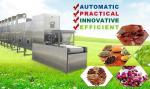 Tunnel Stainless Steel Microwave Drying Equipment Tea Leaf Drying Machine