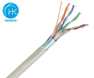 China Outdoor LAN Network FTP CAT5E Cable With Steel Messenger Aerial wholesale