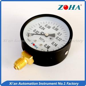 China Industrial Liquid General Pressure Gauge With Steel Case 63mm wholesale
