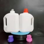White 3000ml Empty Washing Up Liquid Bottles HDPE Detergent Containers