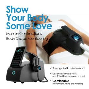 China EMS Muscle Building Body Sculpting 13 Tesla Electromagnetic Waves Machine wholesale