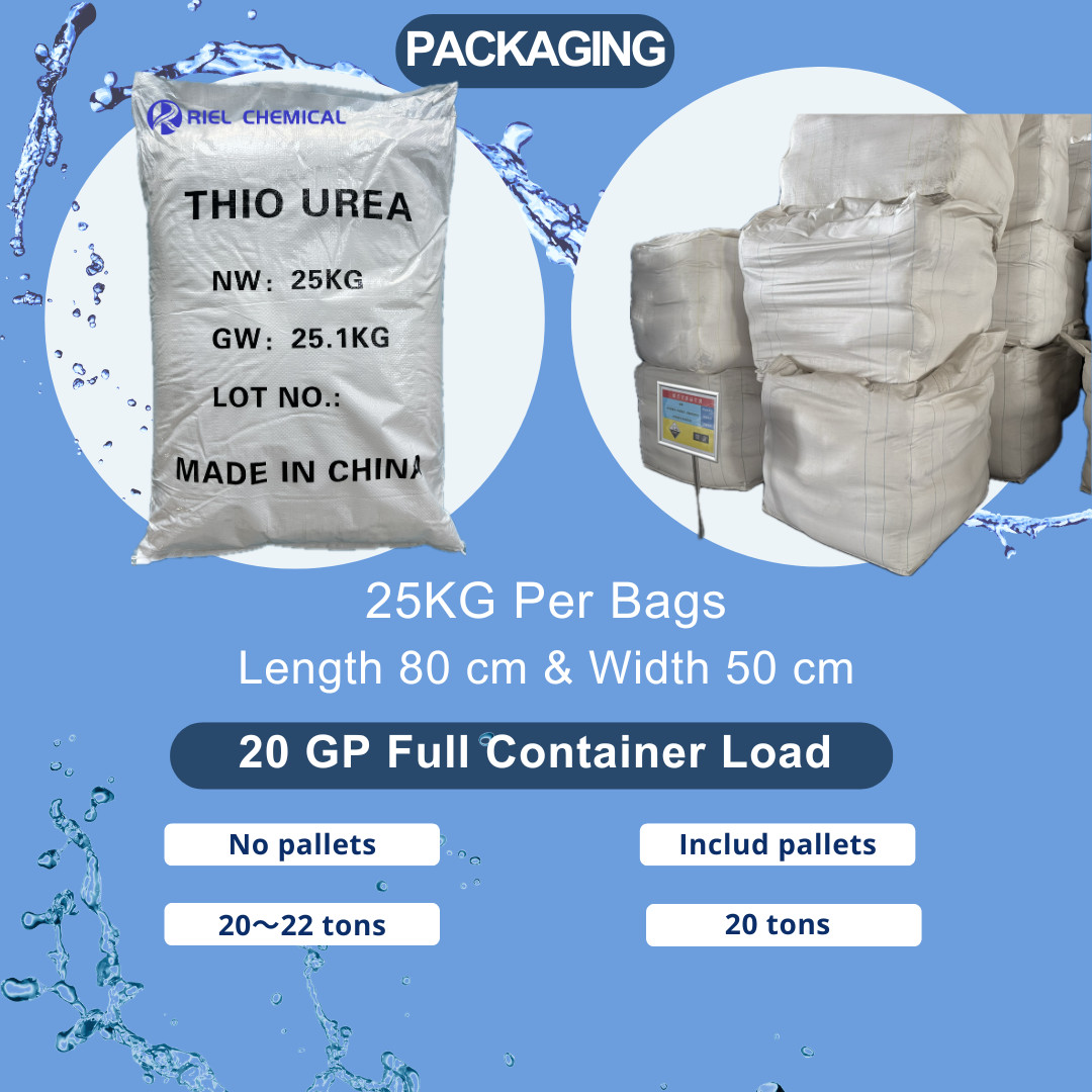 Industrial Grade 99% Thiourea Recommended Reduce Oil Oxygen Content