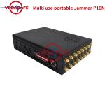 175MHz 16 Bands 16Watt 2.4GH Cell Phone Signal Disruptor